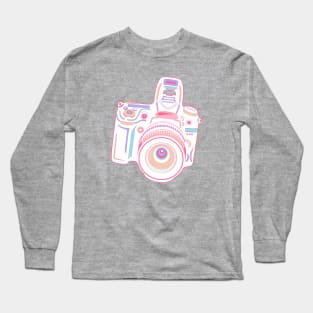 Cute Pastel Camera Long Sleeve T-Shirt